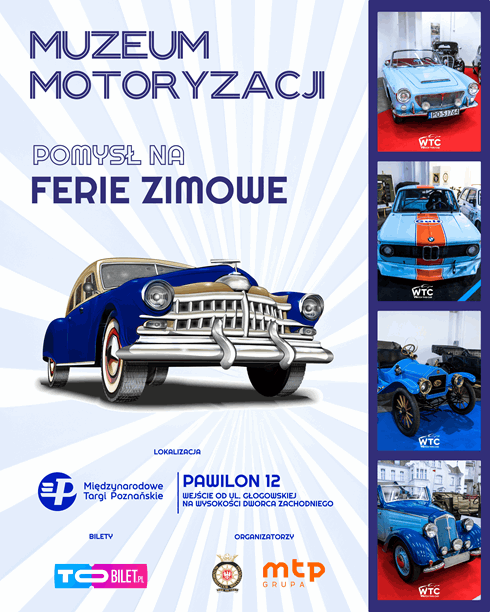 Ferie w Poznaniu - Muzeum Motoryzacji